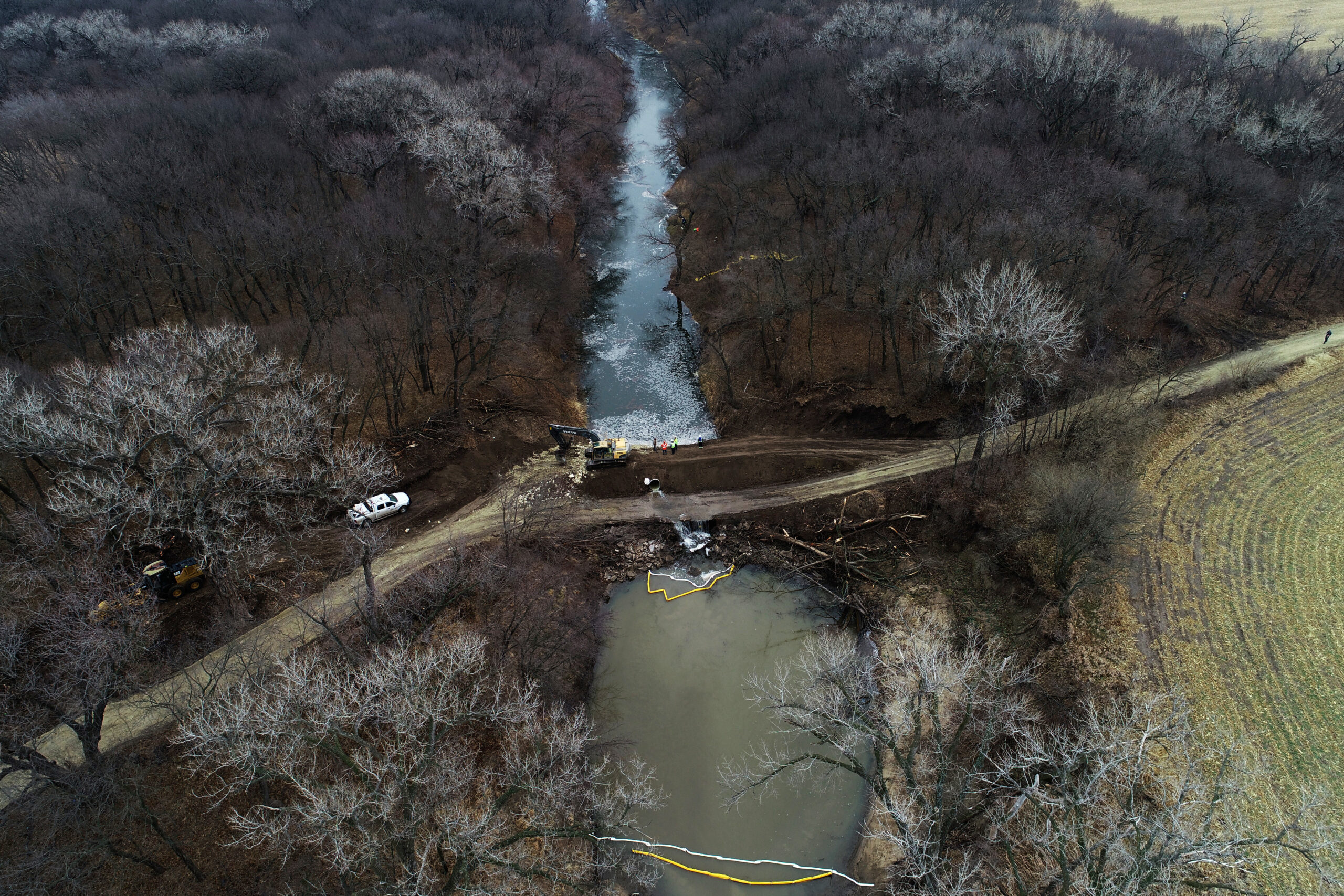 Cleanup finished on massive Kansas oil spill on the Keystone system ...